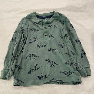 Carter's Toddler Boys Dinosaur Long-Sleeve Tee, 2T